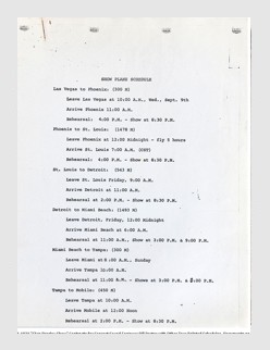 September 1970 Rehearsals