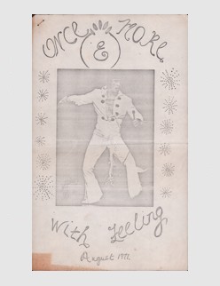 Once More With Feeling - August 1971 (by Maria Davies)