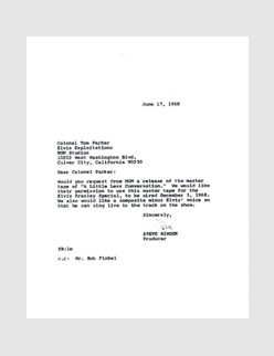 Request for 'A Little Less Conversation'