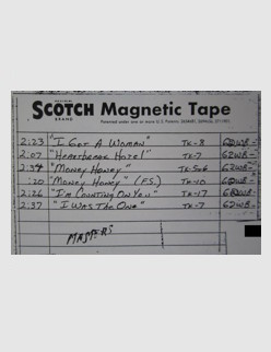 Master Tape - January 10-11 1956