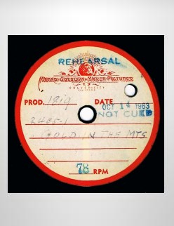 There's Gold In The Mountains - Acetate