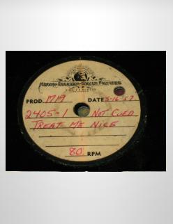 Treat Me Nice - Acetate