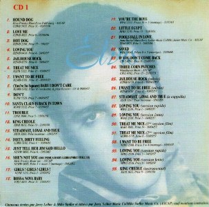 Elvis Chante Jerry Leiber & Mike Stoller