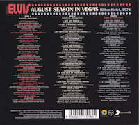 August Season In Vegas 1974