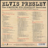 The Something For Everybody Sessions (featuring the Wild In The Country Sessions)