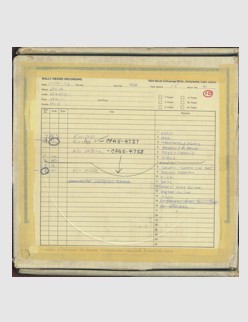 10-Track Tape Log