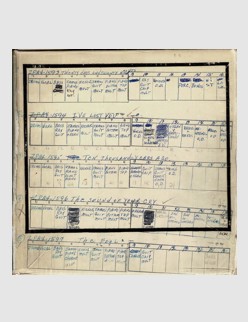 16-Track Tape Log (Thanks to Erik Rasmussen)