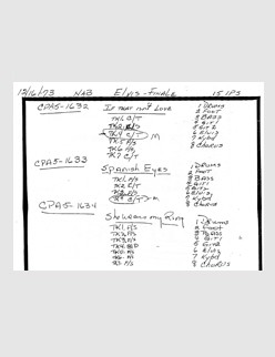 Multi-Track Tape Log