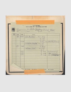 Tape Legend - January 22-23 1969 (Thanks to Follow That Dream)