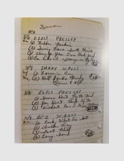 May 8 1969 Overdub Session (Thanks to Mary Holladay Pederson)