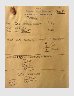 Joseph Lilley's Notes - March 23 1961 - Thanks to David English