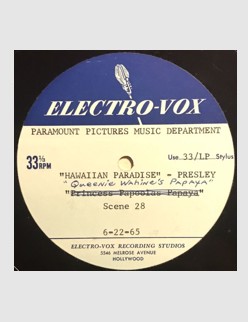 Demo Acetate - Queenie Wahine's Papaya