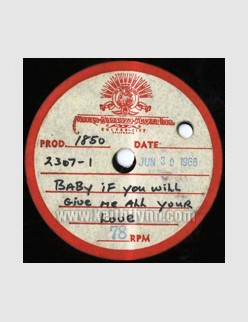 Baby, If You'll Give Me All Of Your Love (2307)