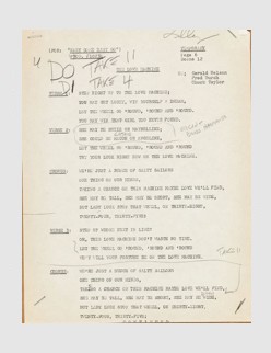 The Love Machine - Remake (Lyric Sheet)