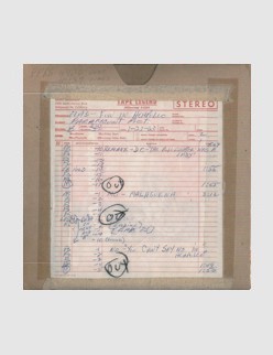 Tape Box - January 23 1963 (Thanks to Follow That Dream)