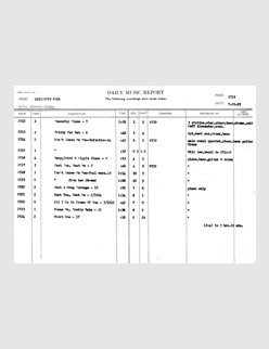Daily Music Report - July 25 1957 (Thanks to David English)