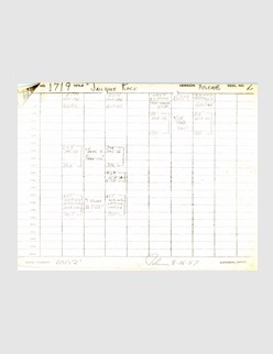 Scene Sheets - Reel 1 (Thanks to David English)