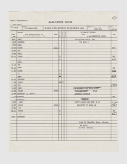 MGM Session Log - May 10 1957 (Thanks to David English)