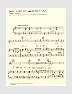 Baby, What You Want Me To Do