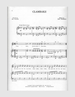Clambake (Thanks to Jules Thibault)