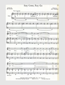 Easy Come, Easy Go (Thanks to Christopher Brown)