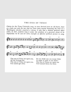 The Eyes Of Texas (Thanks to Christopher Brown)