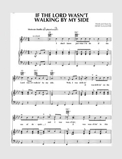If The Lord Wasn't Walking By My Side