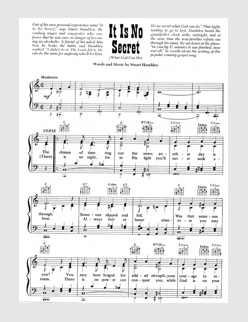 It Is No Secret (What God Can Do) (Thanks to Christopher Brown)