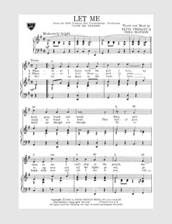 Let Me (Thanks to Christopher Brown)