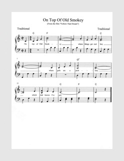 On Top Of Old Smokey (Thanks to Christopher Brown)