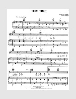 This Time (Thanks to Christopher Brown)
