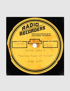 Yellow Rose Of Texas